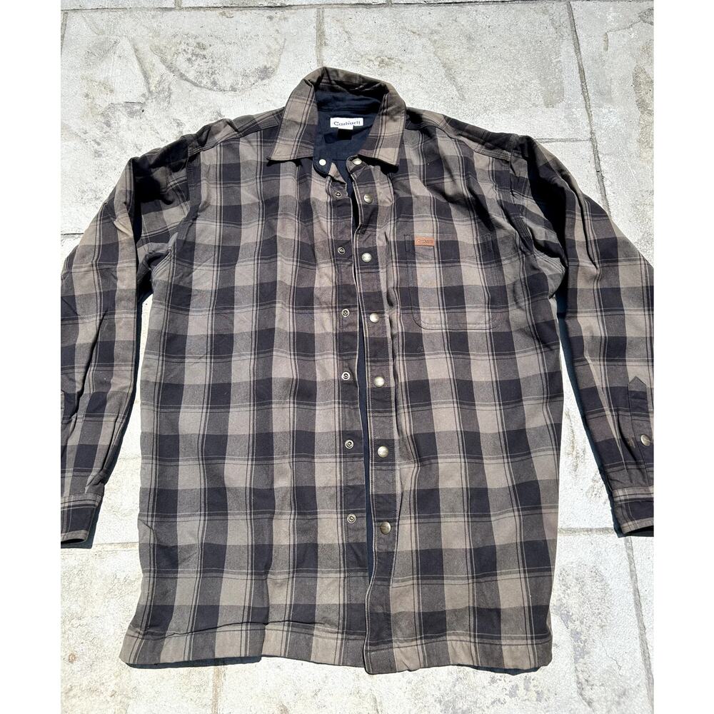 Vintage Carhartt Heavy Workwear Plaid Flannel - Great Condition